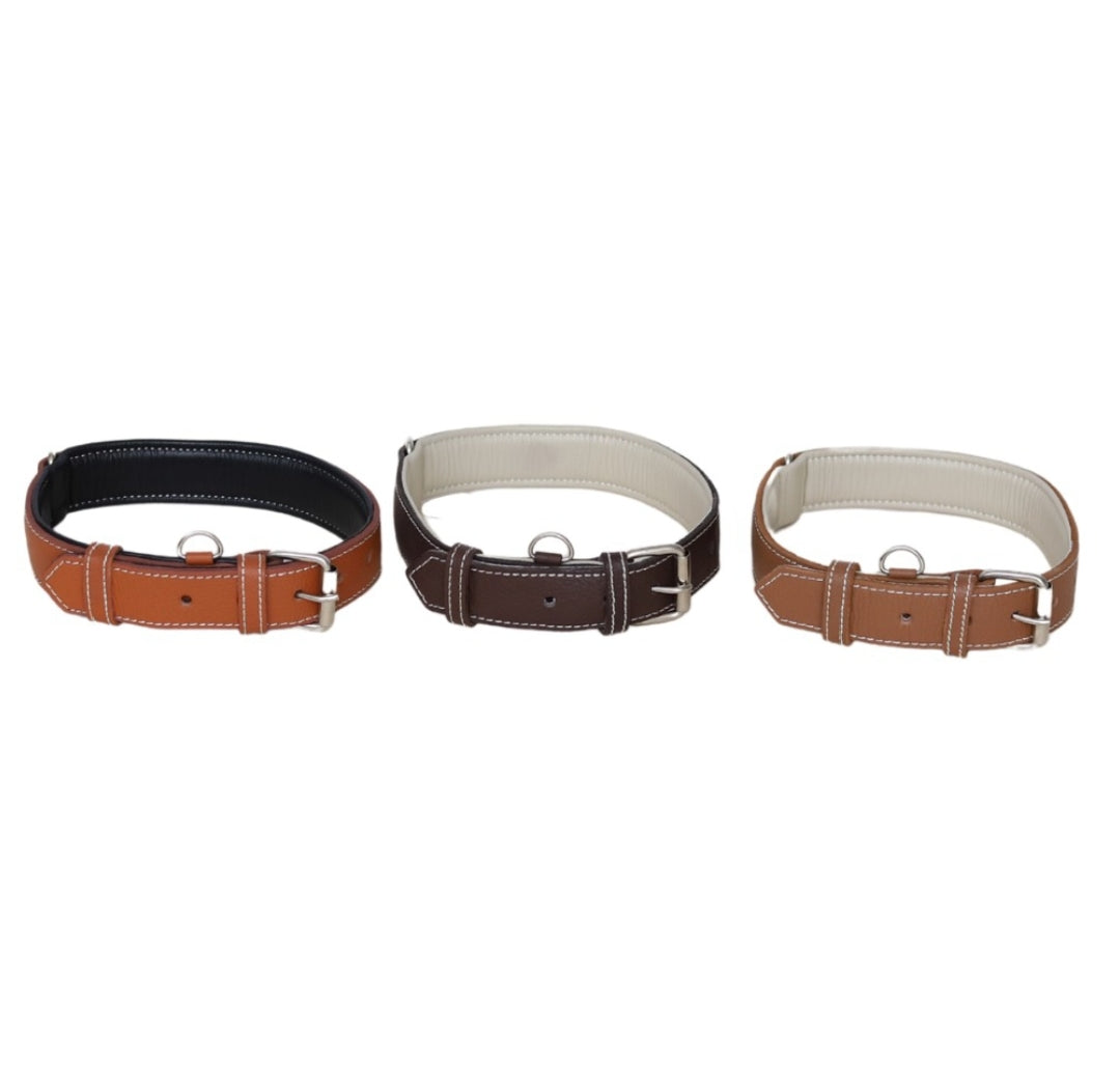 Premium Dog Collar | 100% Genuine Leather | Durable & Comfortable Pet Collar