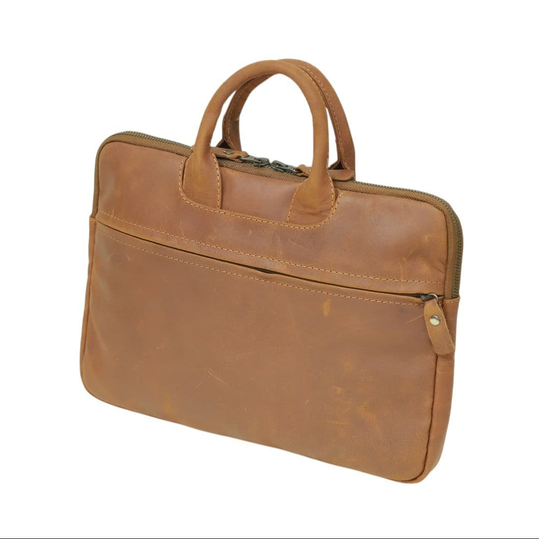 Premium File Case Bag | 100% Genuine Cow Leather | Professional Office & Business Bag