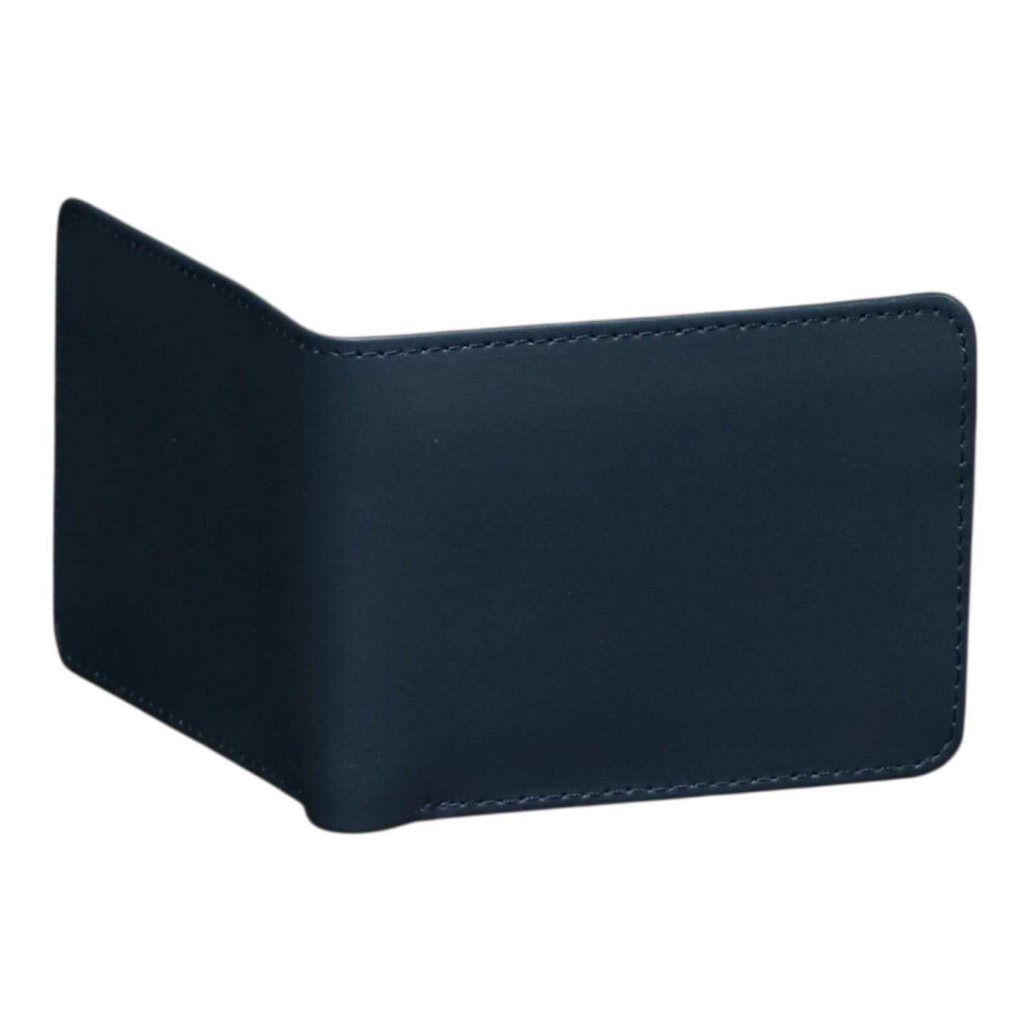 Luxury Navy Blue Genuine Leather Wallet for Men